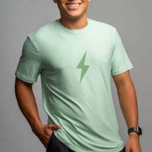 SuperSoft BOLT Short Sleeve Shirt - Mint Green