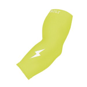 BRUCE BOLT Graduated Compression Premium 3/4 Arm Sleeve -  NEON YELLOW
